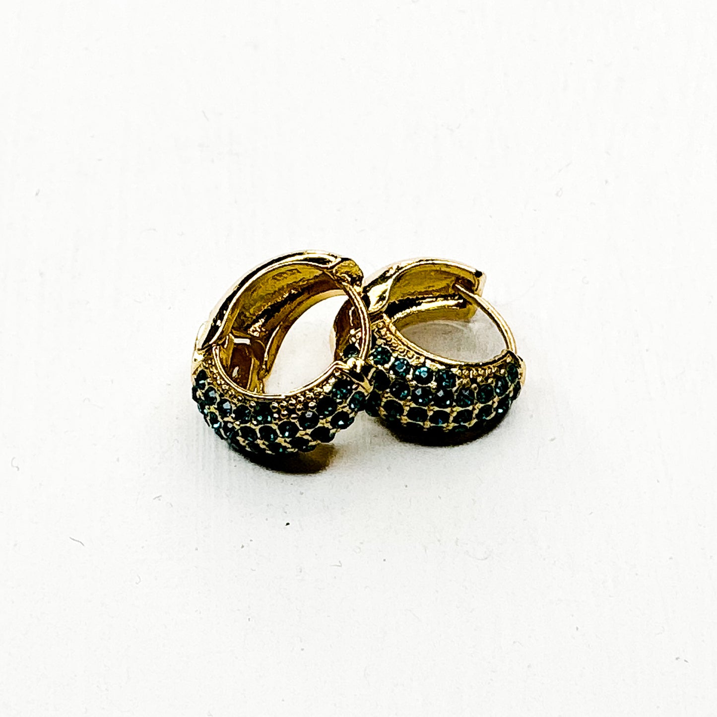 Green and Gold Hoops