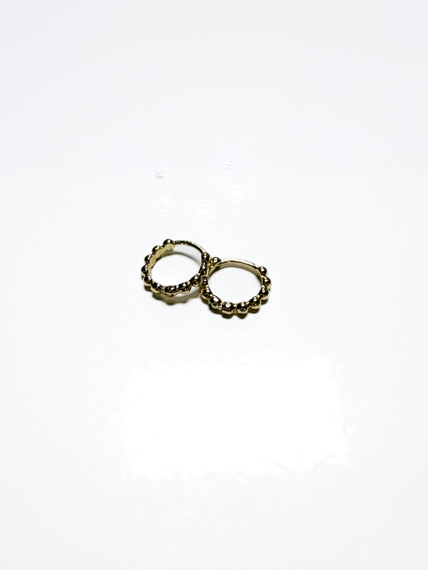 Mini Gold Huggies