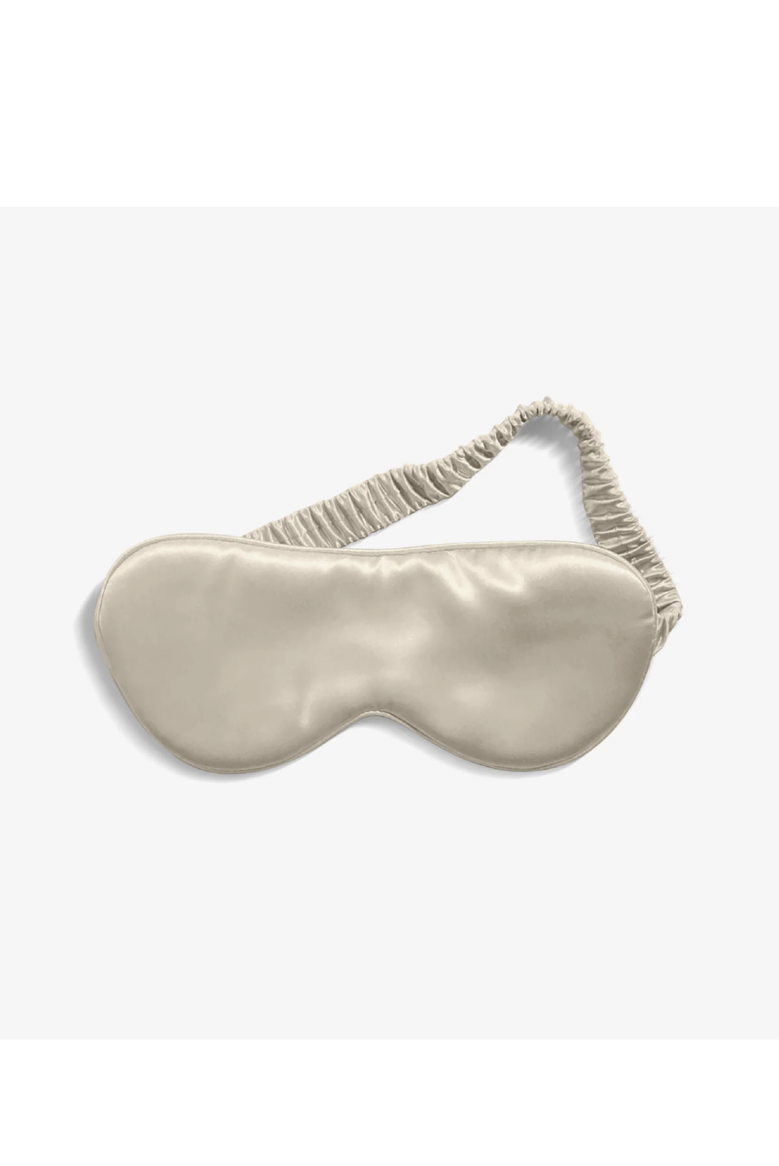 Ivory Satin Sleep Mask