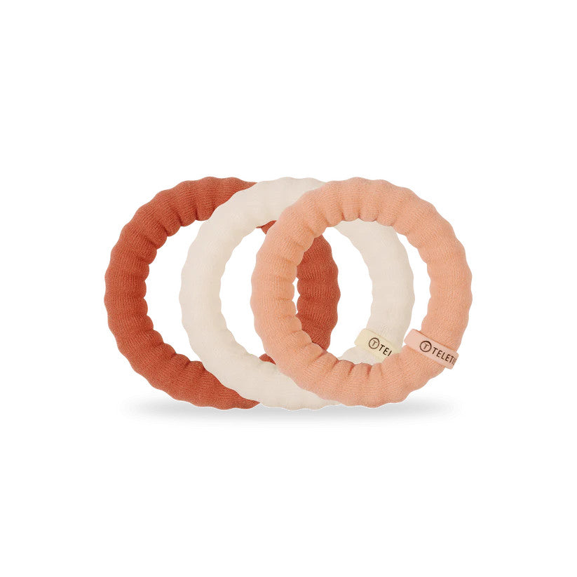 Teleties | For the Love of Nudes Large Nylon Hair Ties