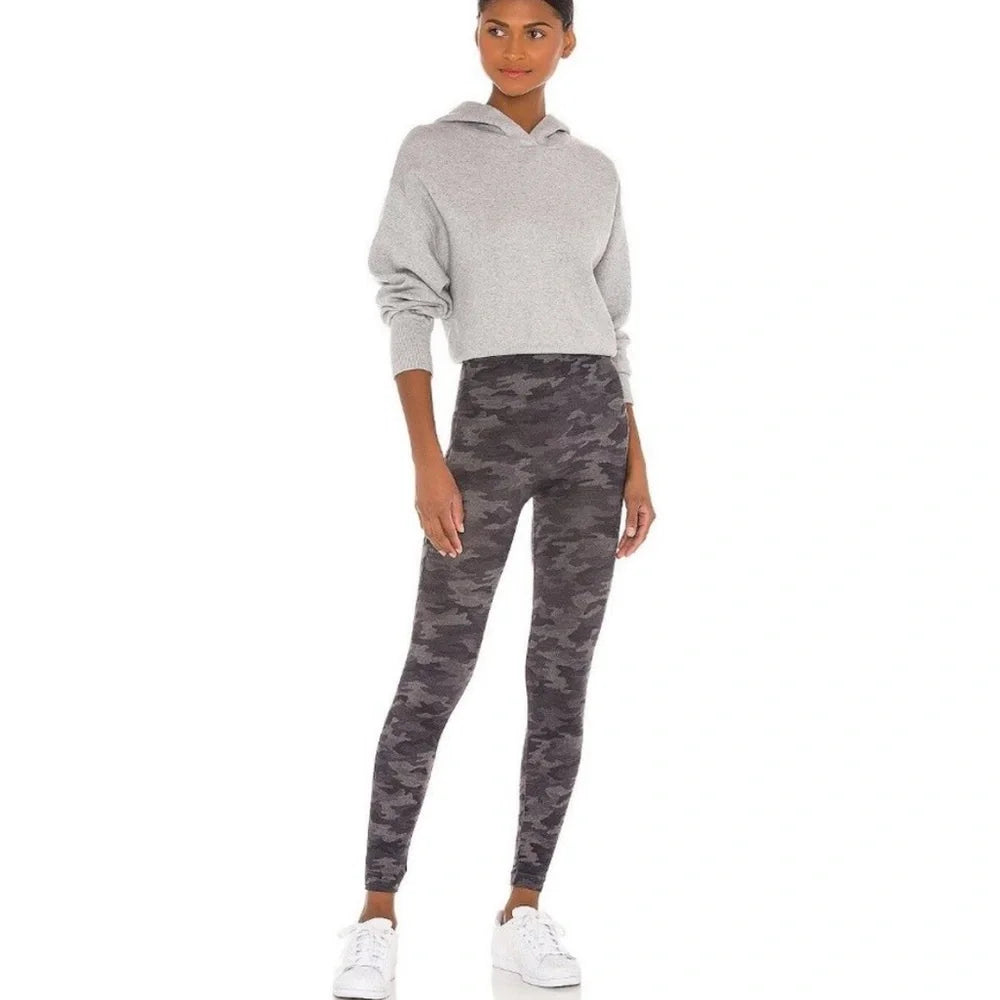 Spanx Look At Me Now Heather Camo Leggings