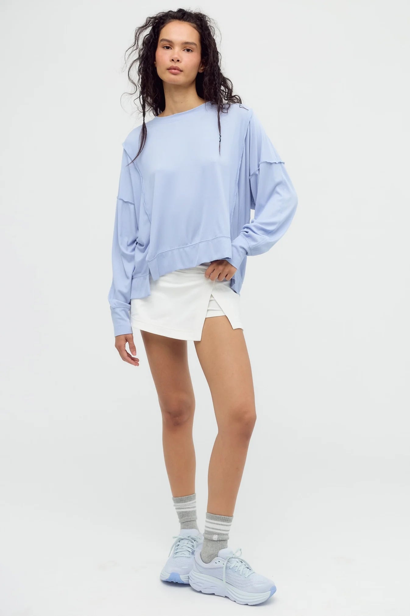 Free People Movement All My Love Long Sleeve in Lunar Bloom