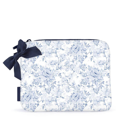 Casemate Something Navy Bow Makeup Bag