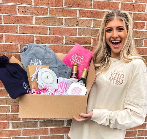 Monthly Monogram Boxes