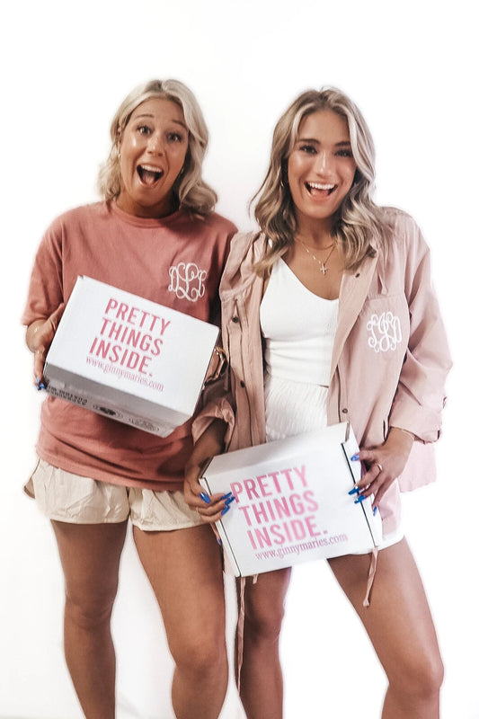 Monthly Monogram Boxes