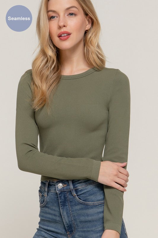 Baby Tee Me in Olive
