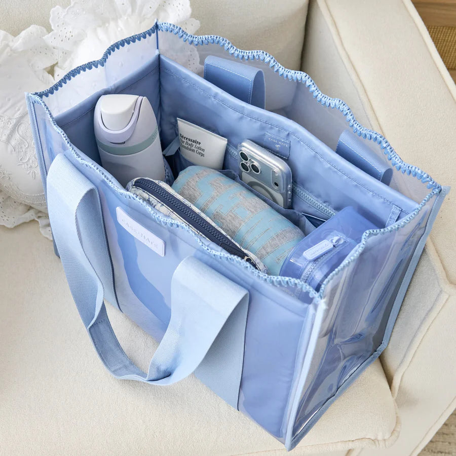 Casemate Jelly Tote Organizer in Carolina Blue