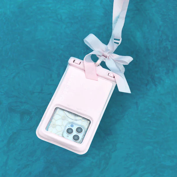 Casemate Ballet Pink Bow Waterproof Floating Pouch