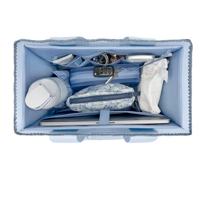 Casemate Jelly Tote Organizer in Carolina Blue
