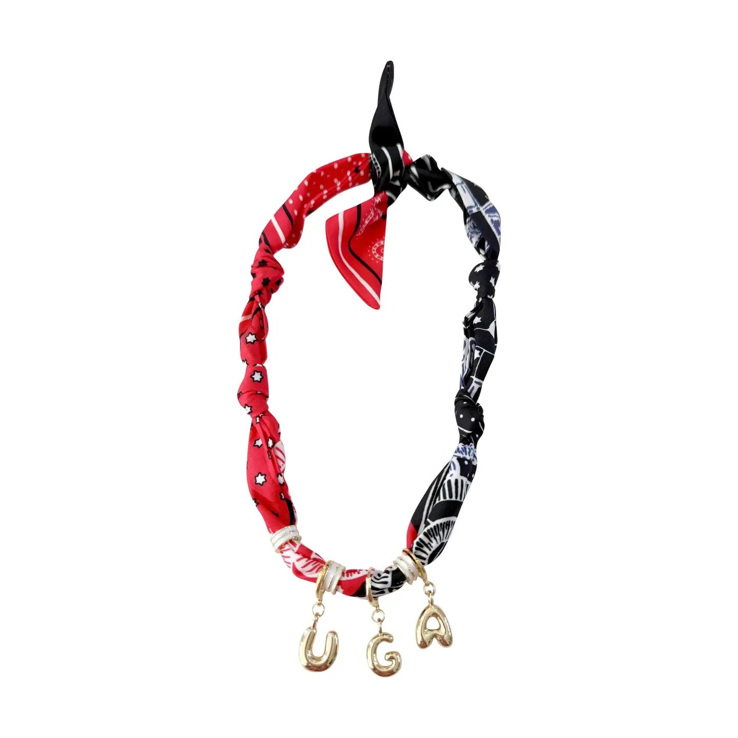 UGA Scarf Charm Necklace by Gemelli