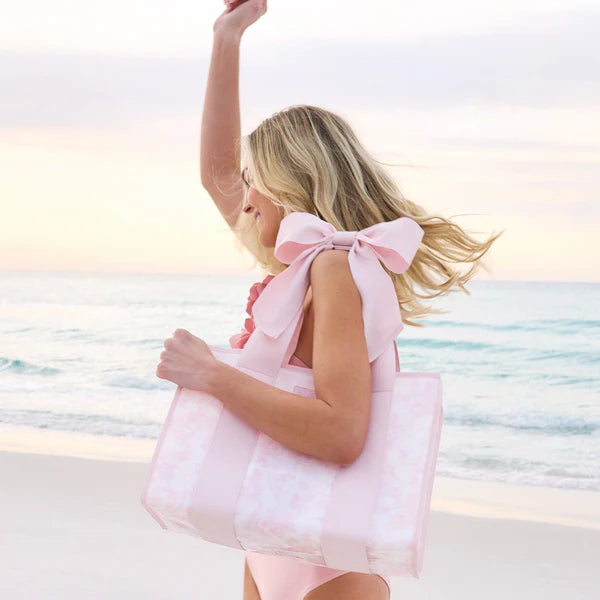 Casemate Ballet Pink Afternoon Rosé Bow Jelly Tote Bag