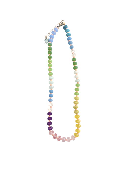 Barrett Necklace in Pastel Mix by Gemelli