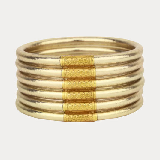 Budha Girl All Weather Bangles in Etoile | Set of 6 | Large