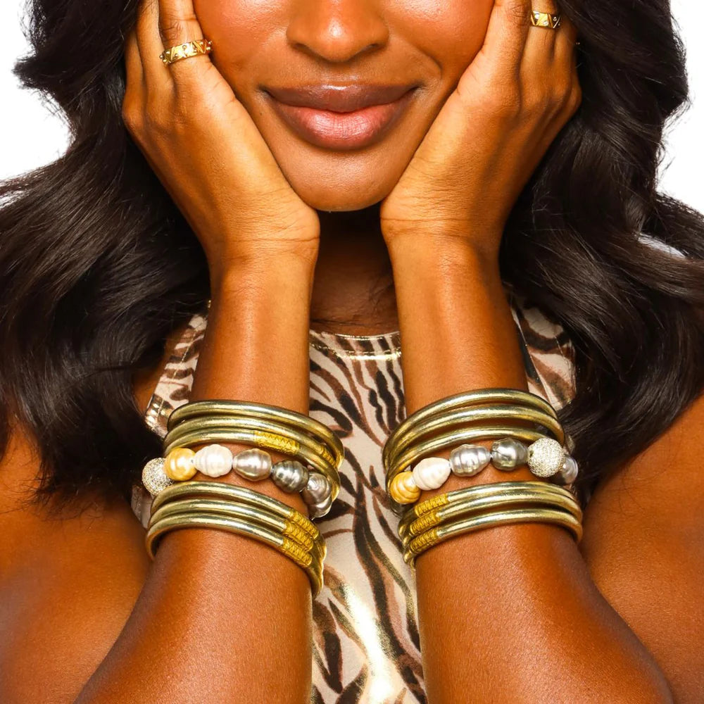 Budha Girl All Weather Bangles in Etoile | Set of 6 | Large