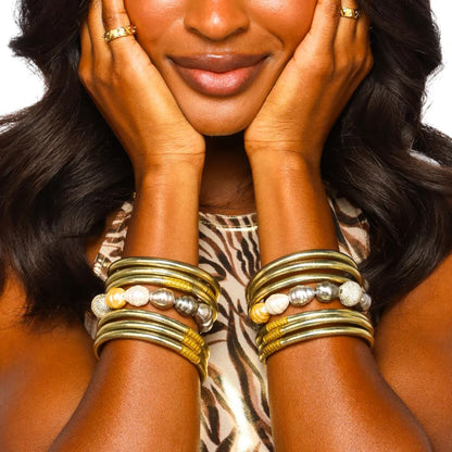 Budha Girl All Weather Bangles in Etoile | Set of 6 | Large