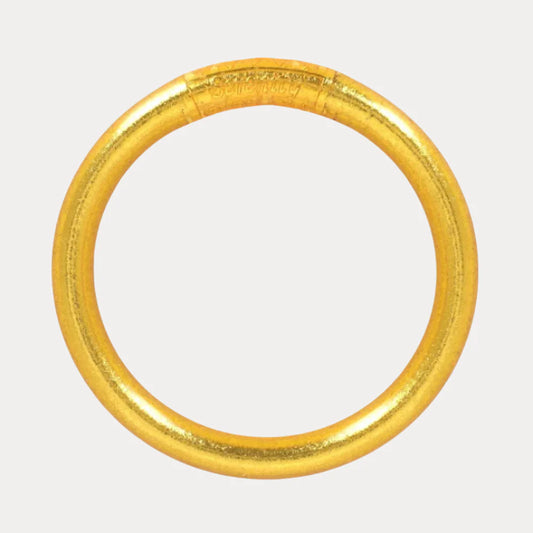 Budha Girl All Weather Tzubbie Bangle in Gold | Set of One | Medium