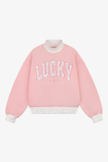 Happy Camp3r Lucky Daydream Mockneck Sweatshirt