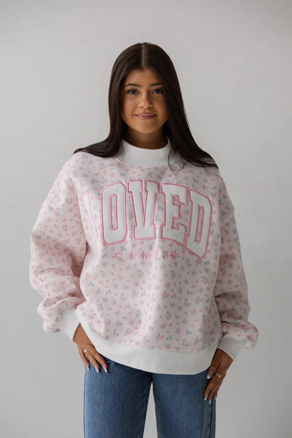 Happy Camp3r Forever Loved Mockneck Sweatshirt