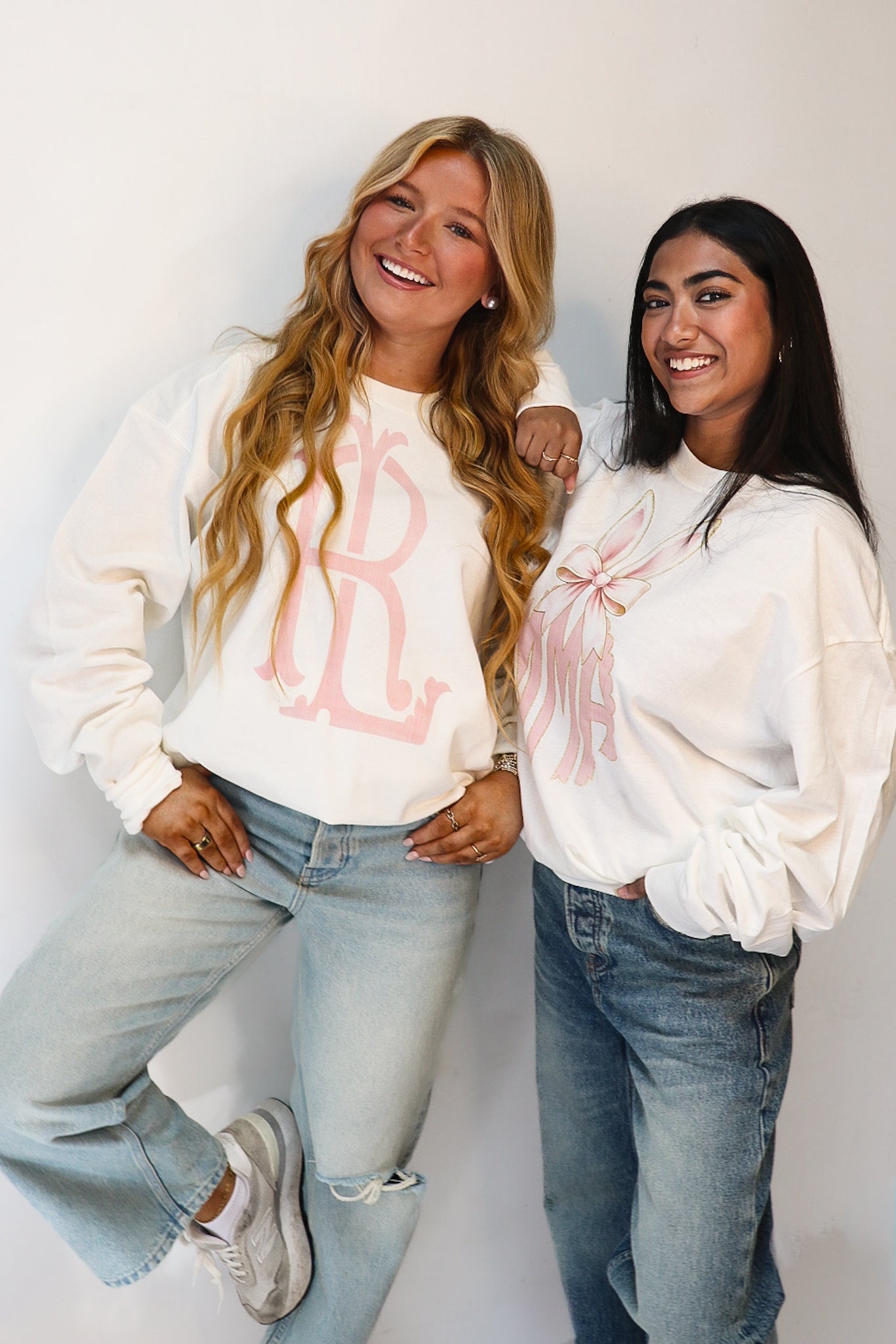 2 Letter Monogram Comfort Colors Crewneck
