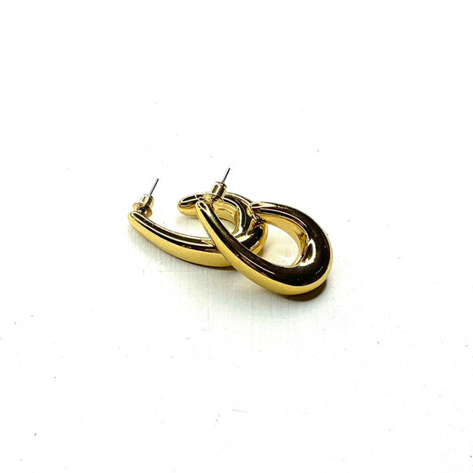 Teardrop Hoops