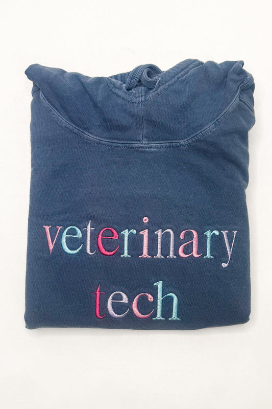 Custom Career Girl Denim Comfort Colors Hoodie