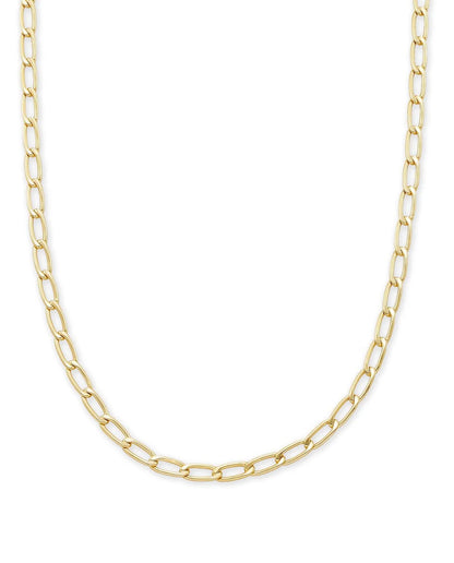 Kendra Scott Merrick Chain Necklace in Gold