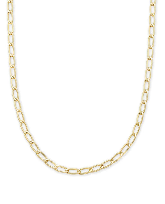 Kendra Scott Merrick Chain Necklace in Gold