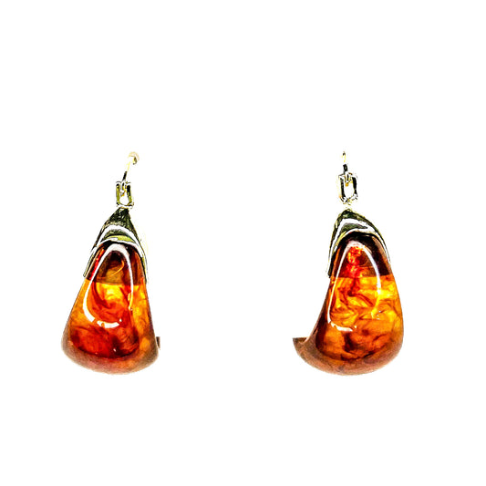 Tortoiseshell Hoops