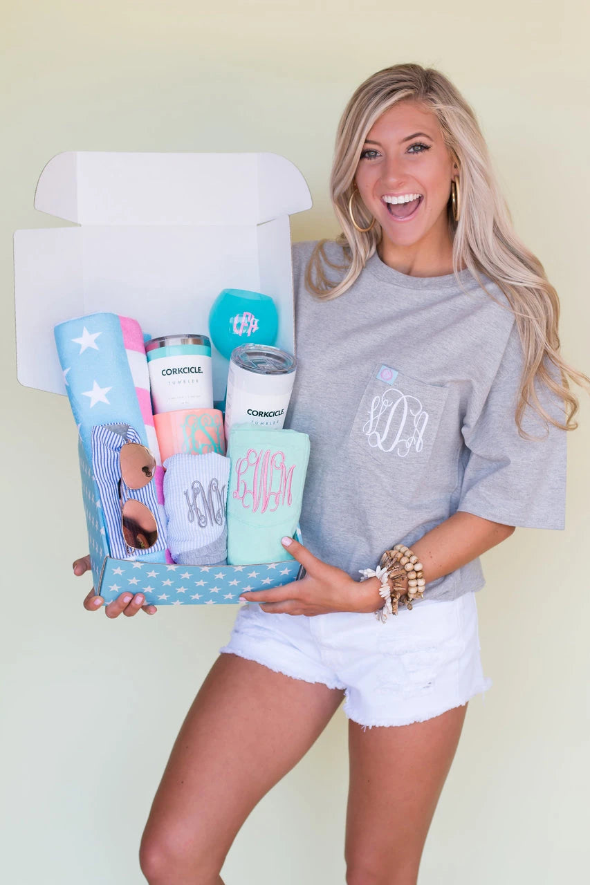 Monthly Monogram Boxes
