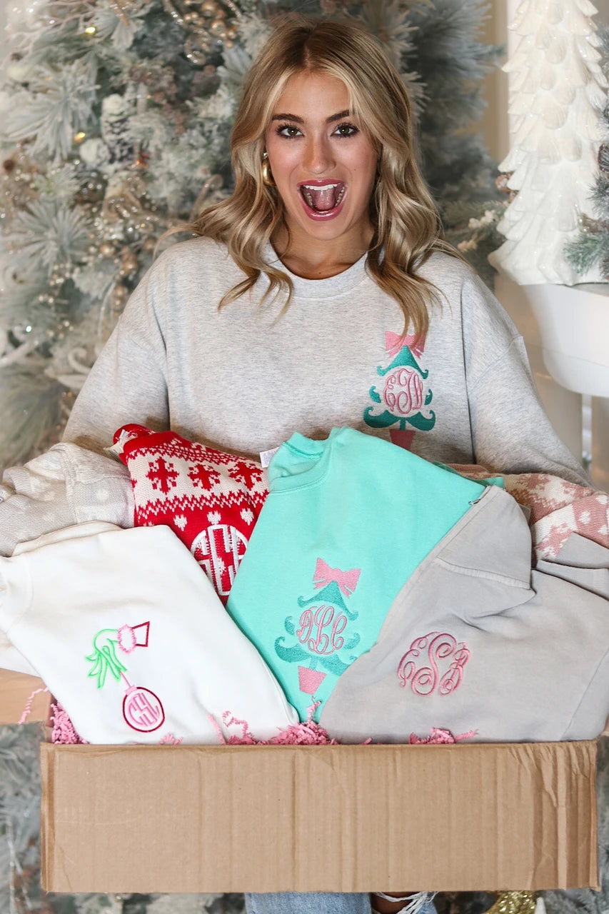 Monthly Monogram Boxes
