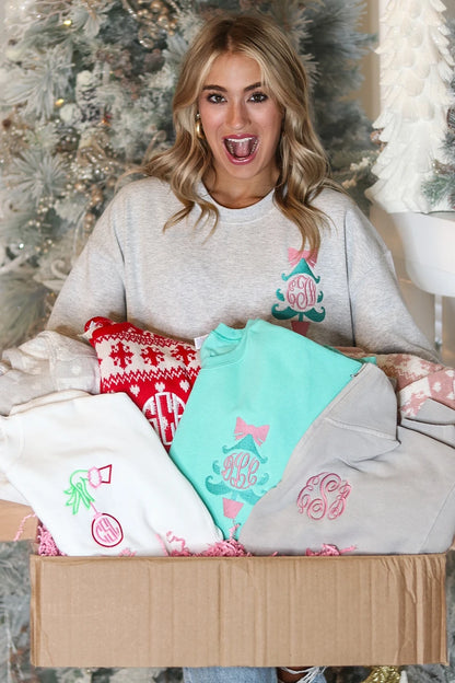 Monthly Monogram Boxes