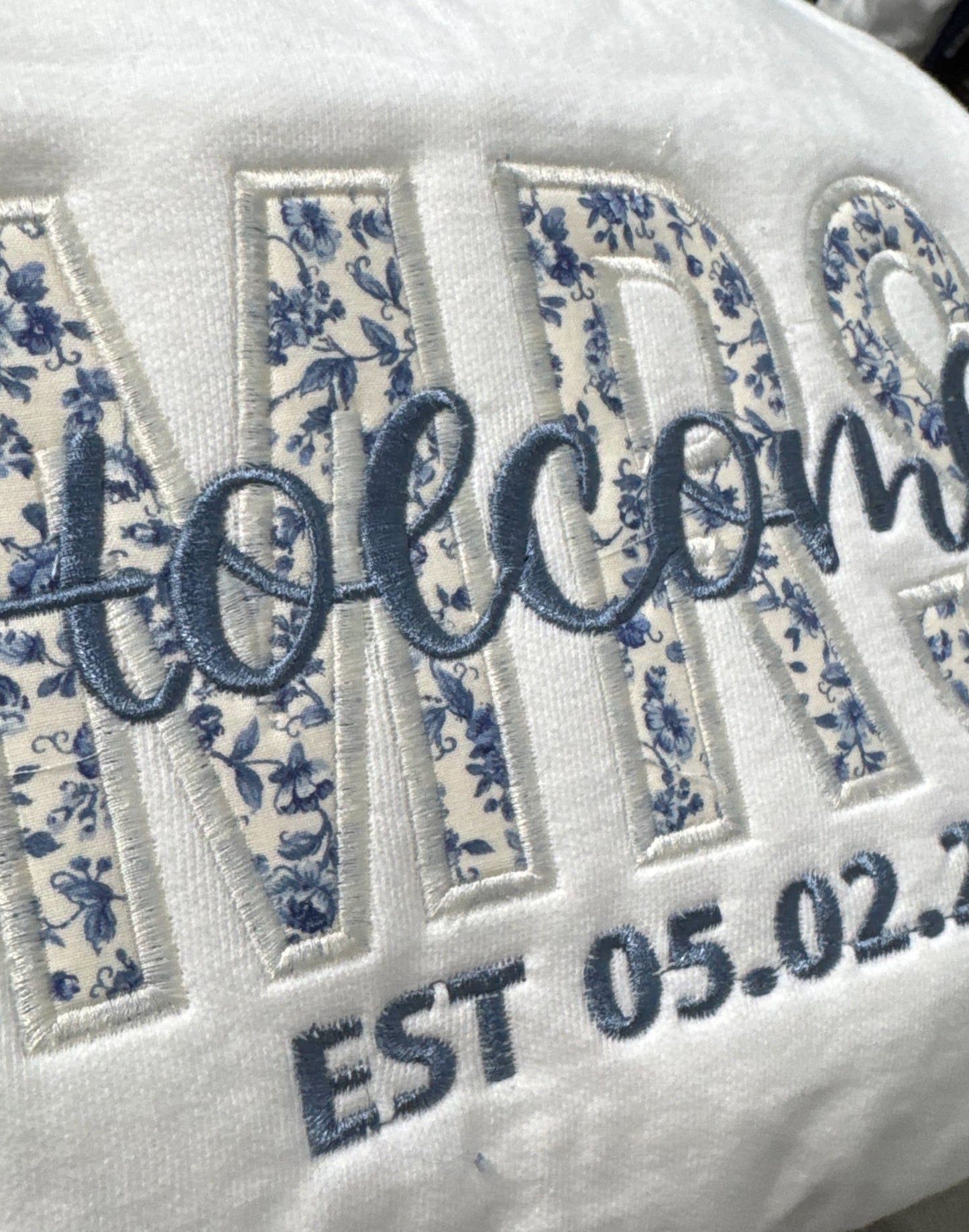 Chinoiserie Applique Custom MRS Comfort Colors Crew