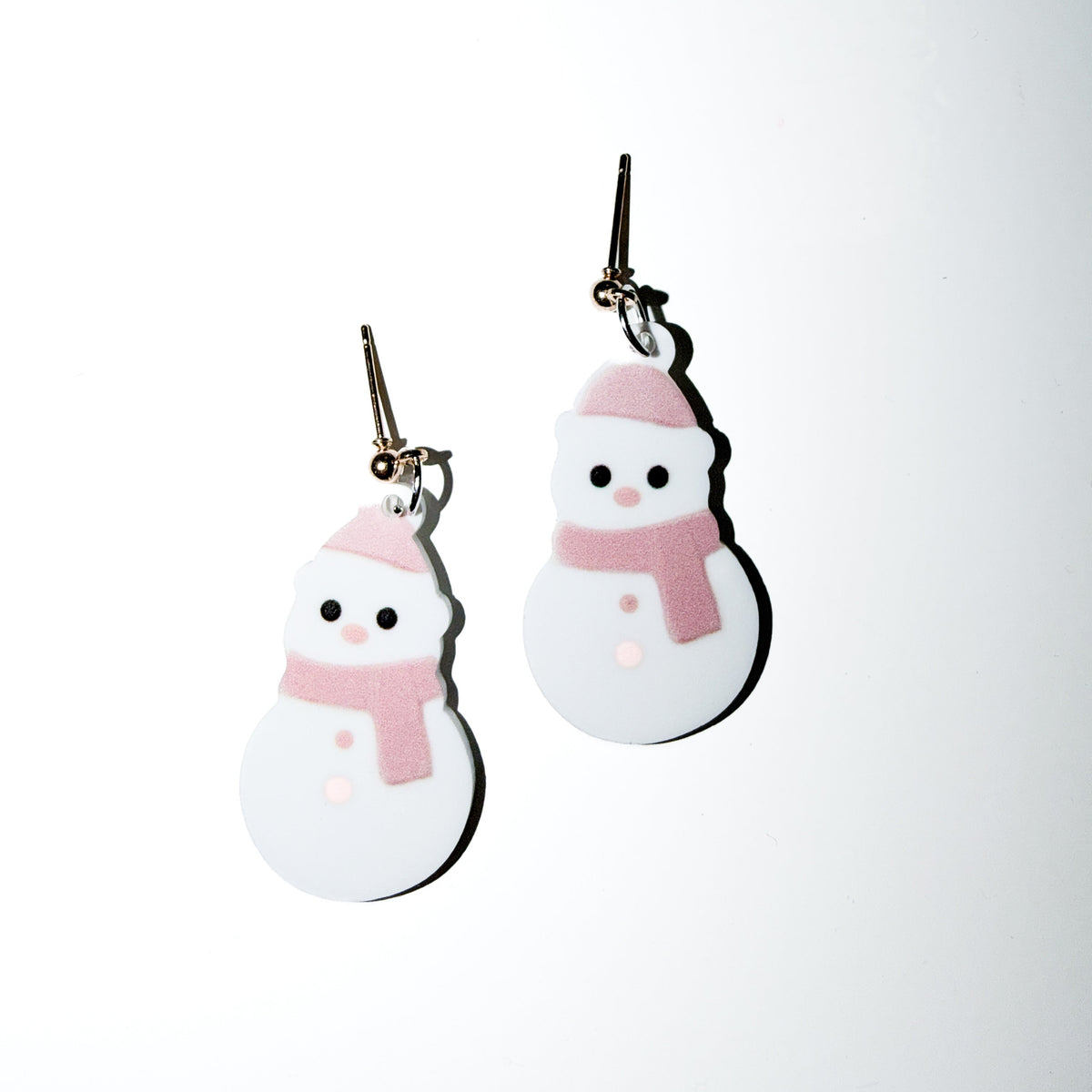 Snowman Dangle Earrings
