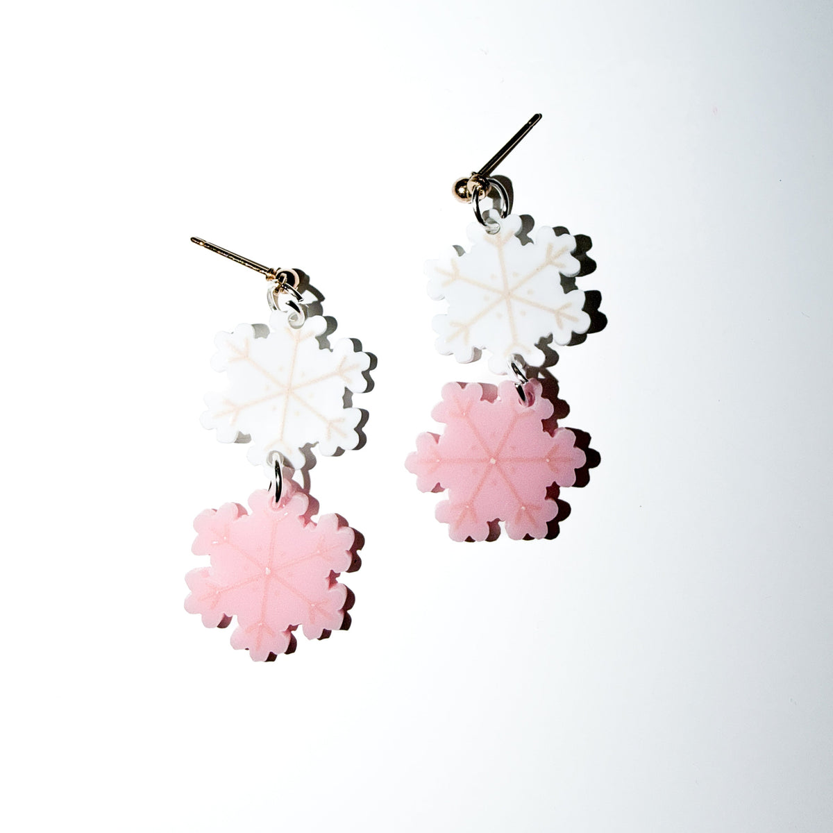 Snowflake Dangle Earrings