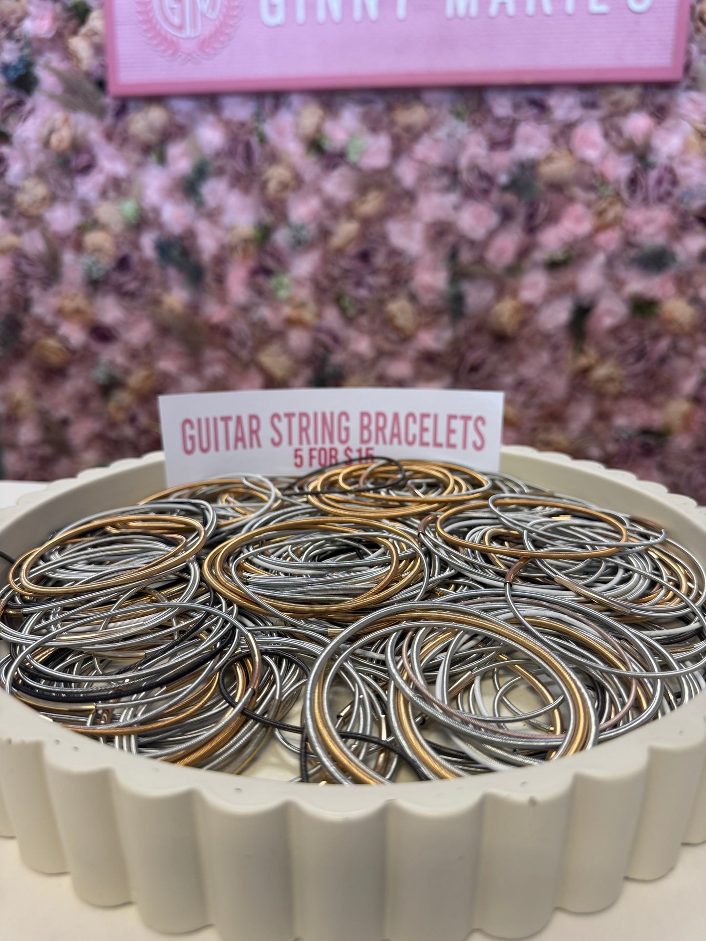 Guitar String Bracelets