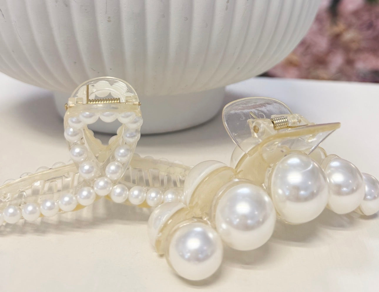 Pearl Hair Clips
