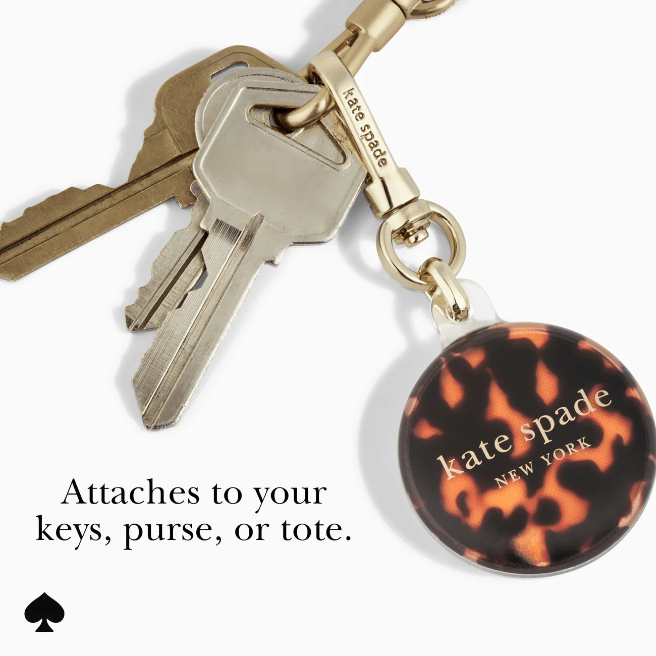 Kate Spade New York Tortoiseshell AirTag Case