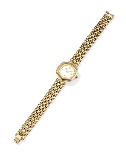Kendra Scott Davie Watch in Gold Ivory Mother of Pearl