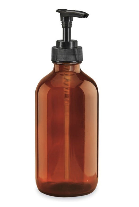 Amber Jar 8 Ounce
