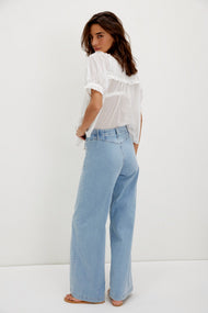 Free People Libre Wide Leg Jeans in Palermo