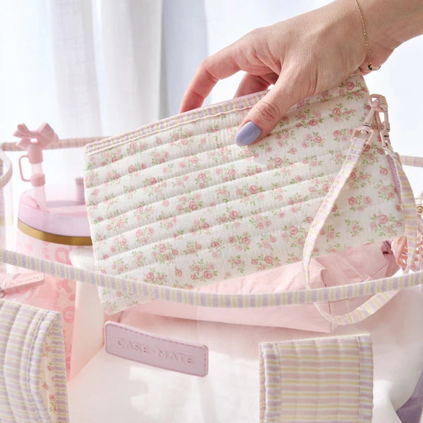 Casemate Quilted Ditsy Floral Jelly Tote Bag