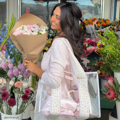 Casemate Quilted Ditsy Floral Jelly Tote Bag