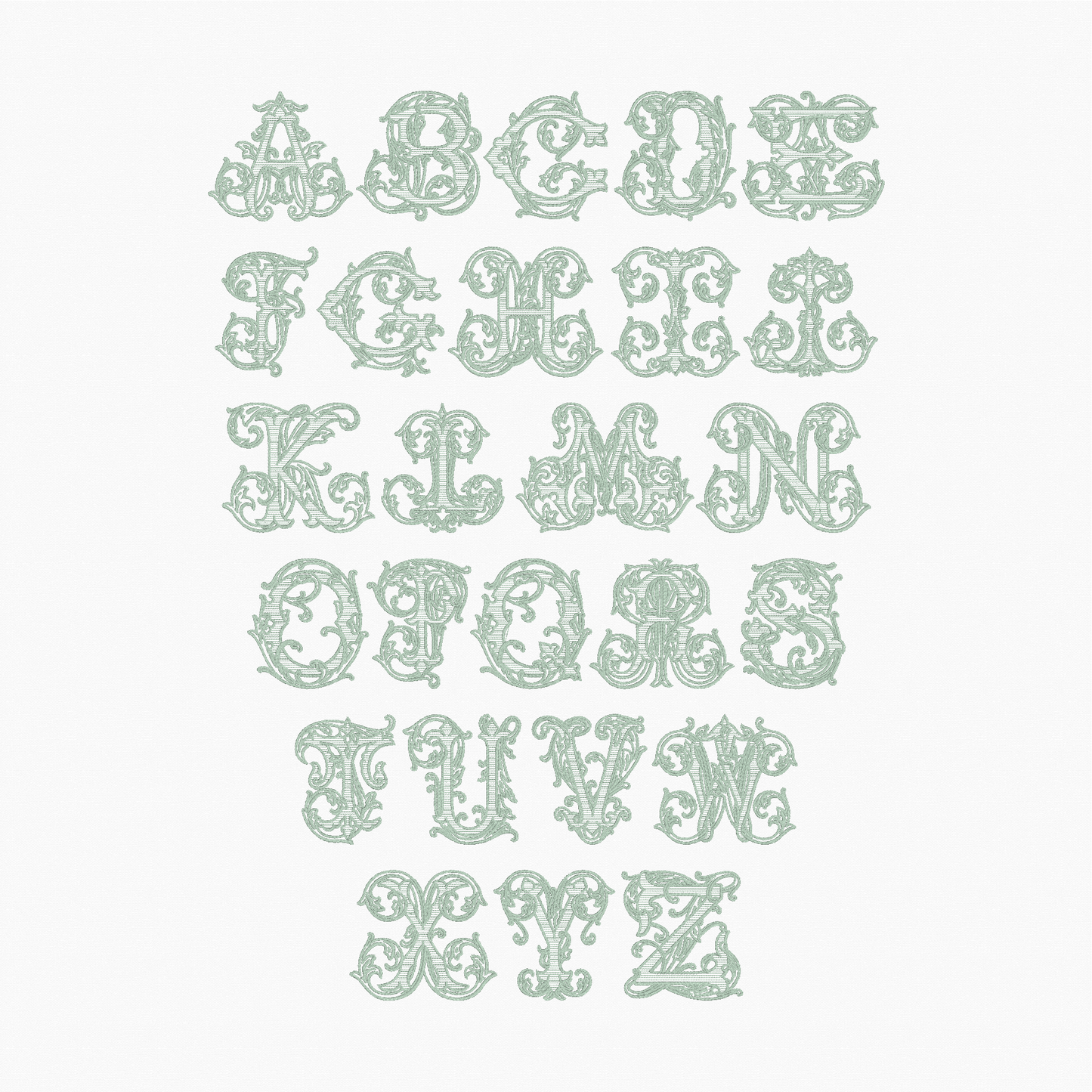 1 Letter Monogram Add On