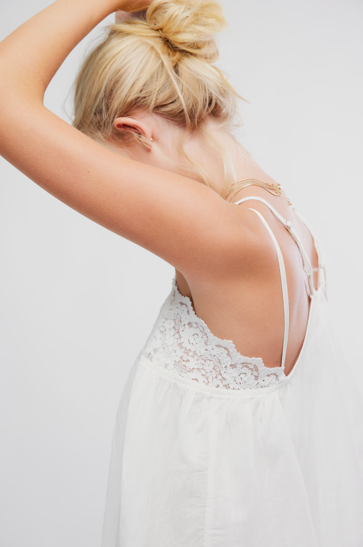 Free People Daylight Charm Cami in White