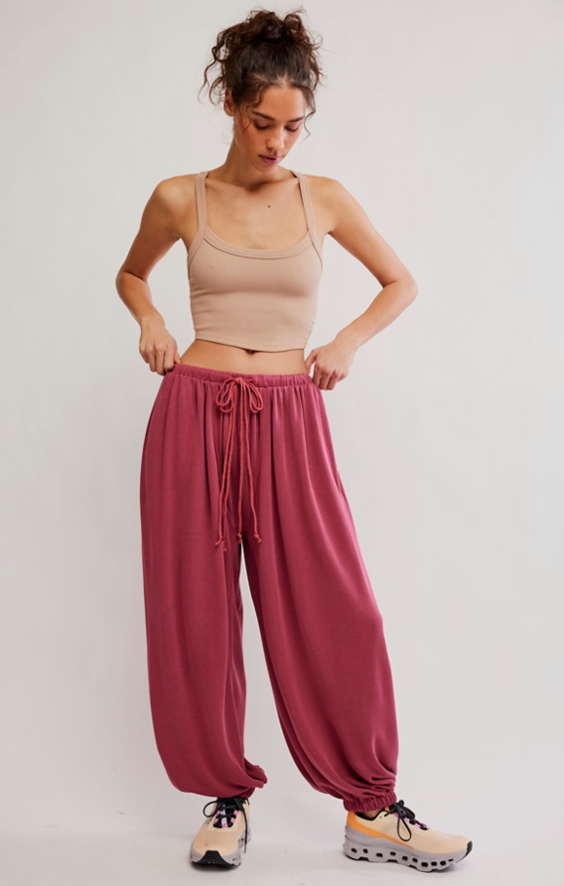 Free People Momentum Pant in Brick