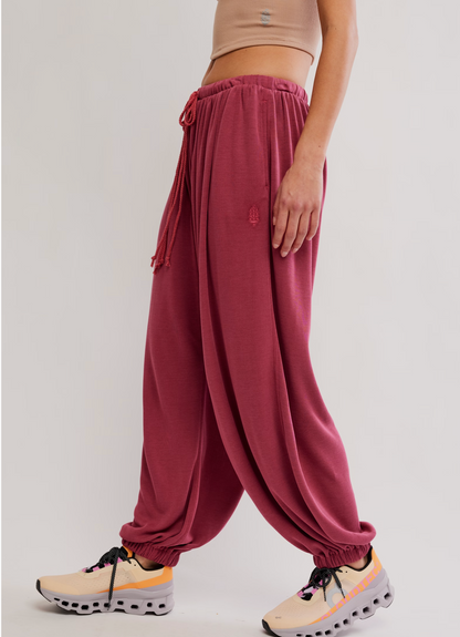 Free People Momentum Pant in Brick