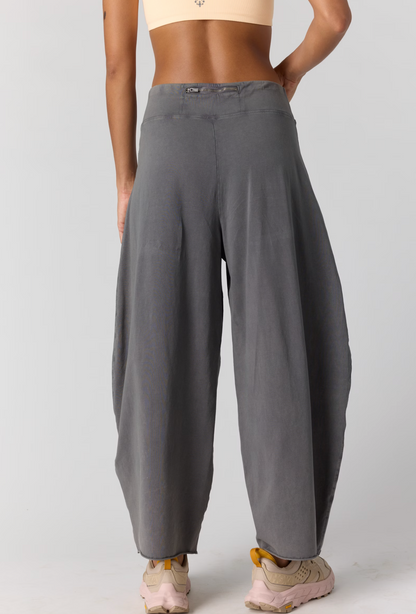 Free People Hot Shot Easy Pant in Vintage Black