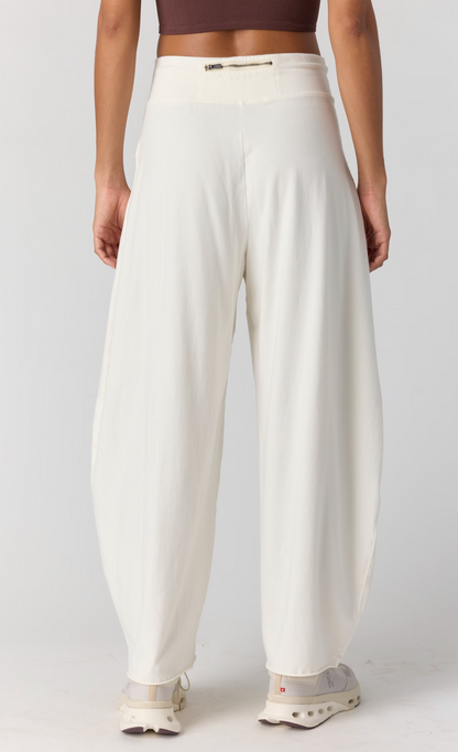 Free People Hot Shot Easy Pant in Ivory