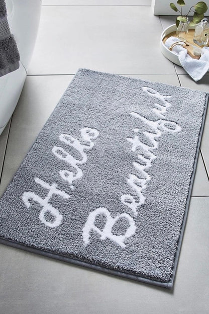 Hello Beautiful Bath Mat