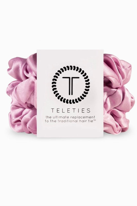 Teleties | Pink I Love You Large Scrunchie